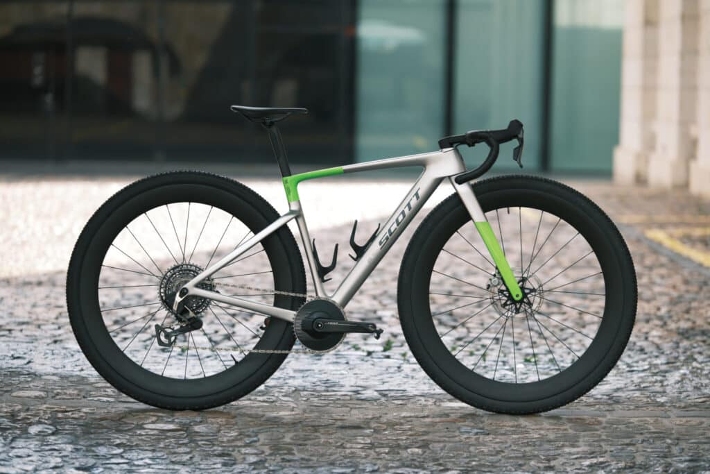 Spyshot | Un proto de Scott Addict 32 pouces de sortie sur l&rsquo;Unbound gravel