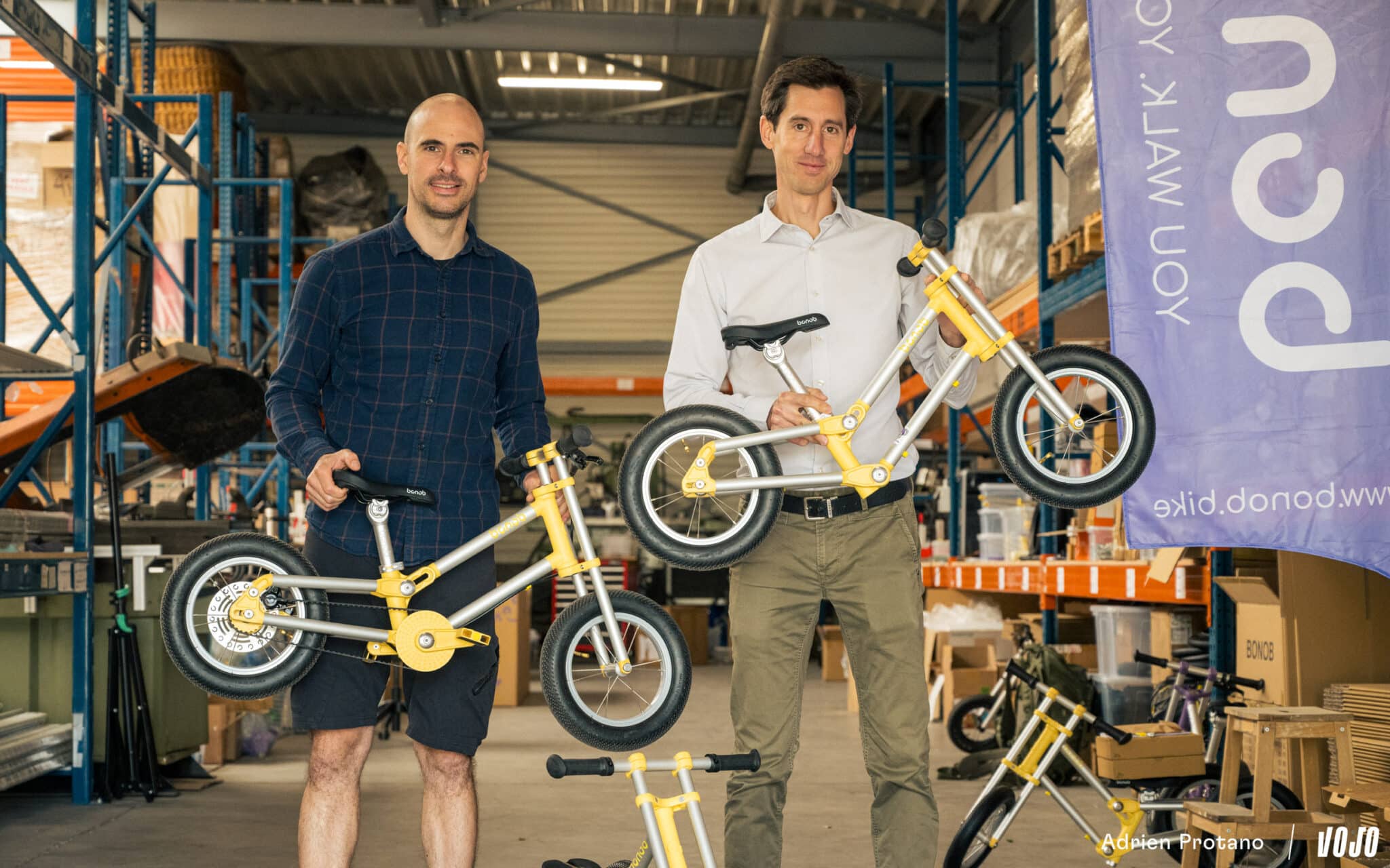 Visite | Bonob : le vélo belge qui grandit avec votre enfant