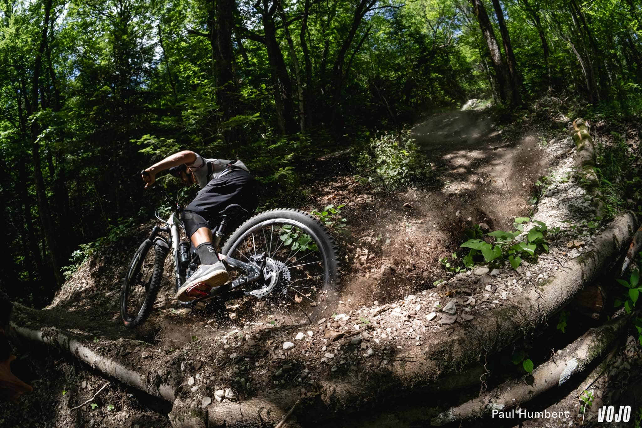 Olivier Cuvet a pris un moment pour nous parler du terrain qu’on retrouve sur le bike-park.
