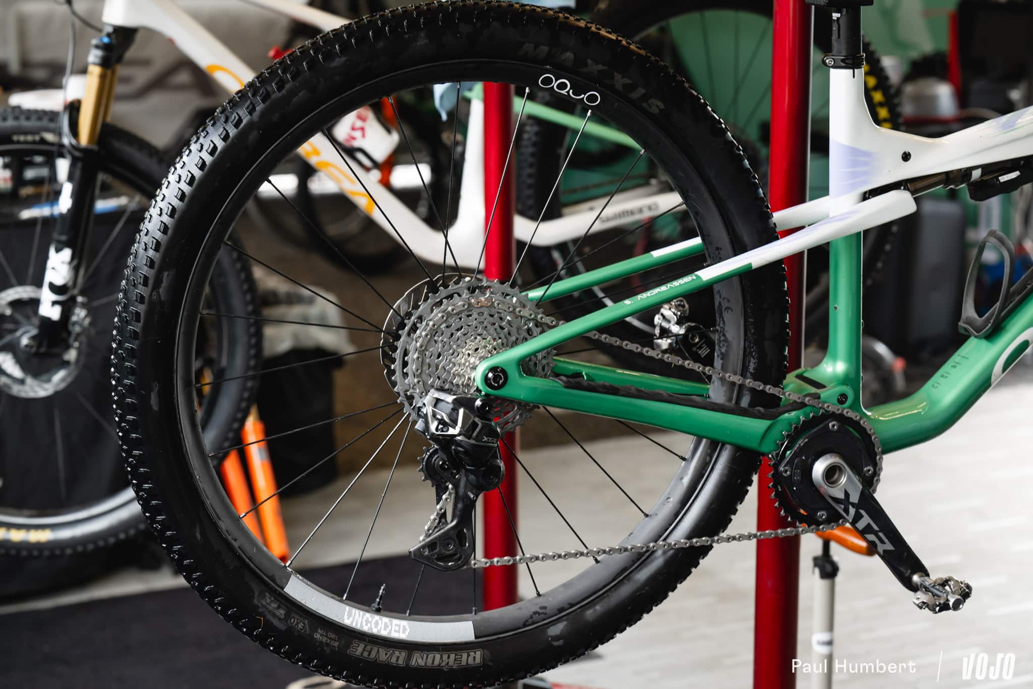 Spyshot | Nouvelles roues Oquo XC sur l&rsquo;Orbea de Simon Andreassen