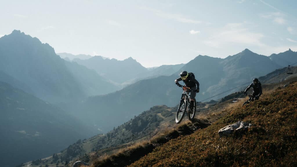 Enduro2 Méribel : le plaisir du pilotage, la beauté des panoramas