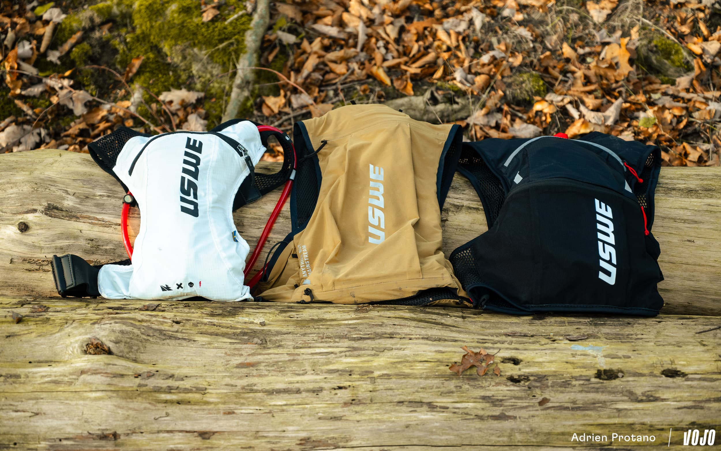 Test | USWE Race 2.0, VST 8L et Rush 8L : trois sacs d&rsquo;hydratation VTT/gravel à l&rsquo;essai